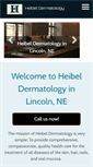 Mobile Screenshot of heibelderm.com